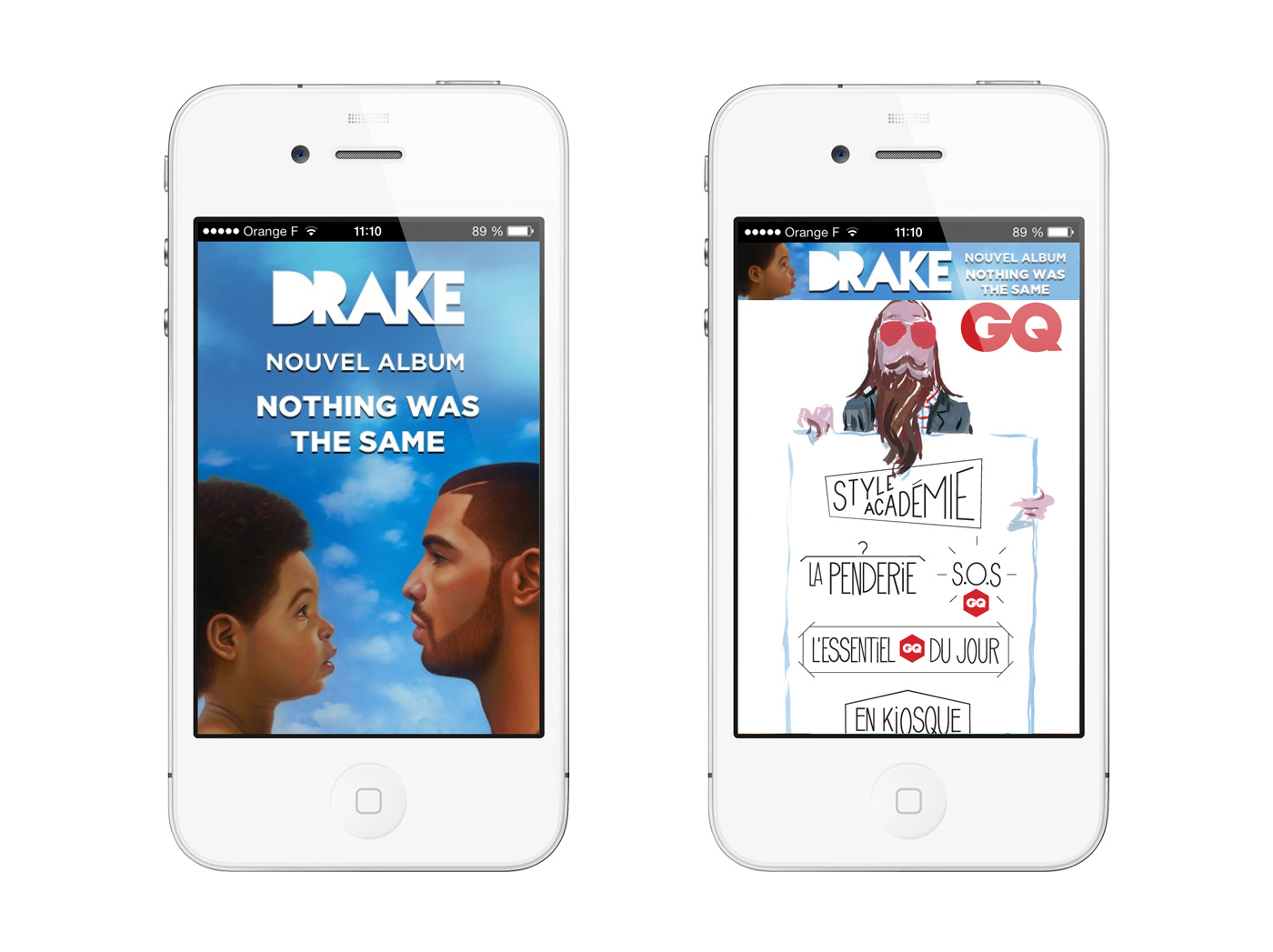Drake mobile ads