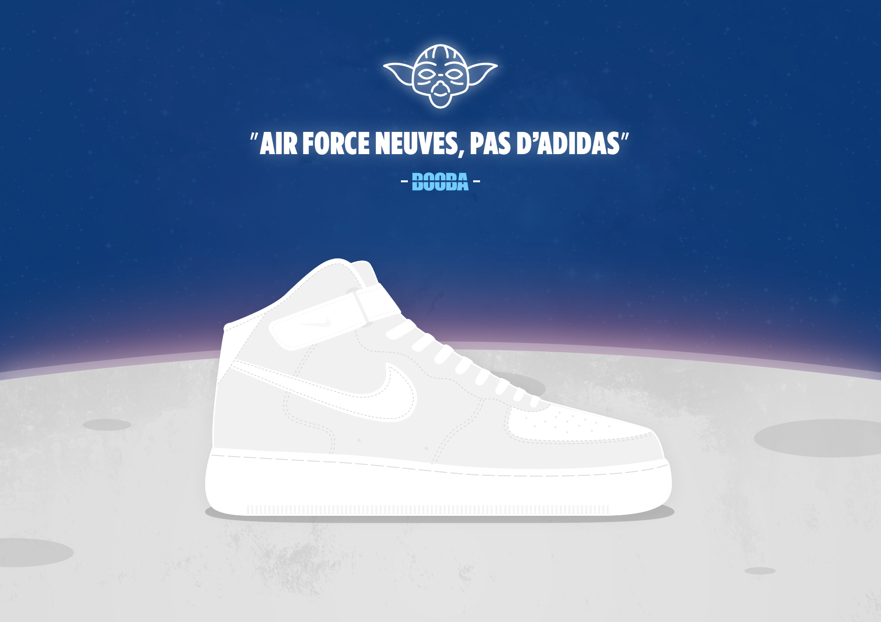Booba x Air Force 1