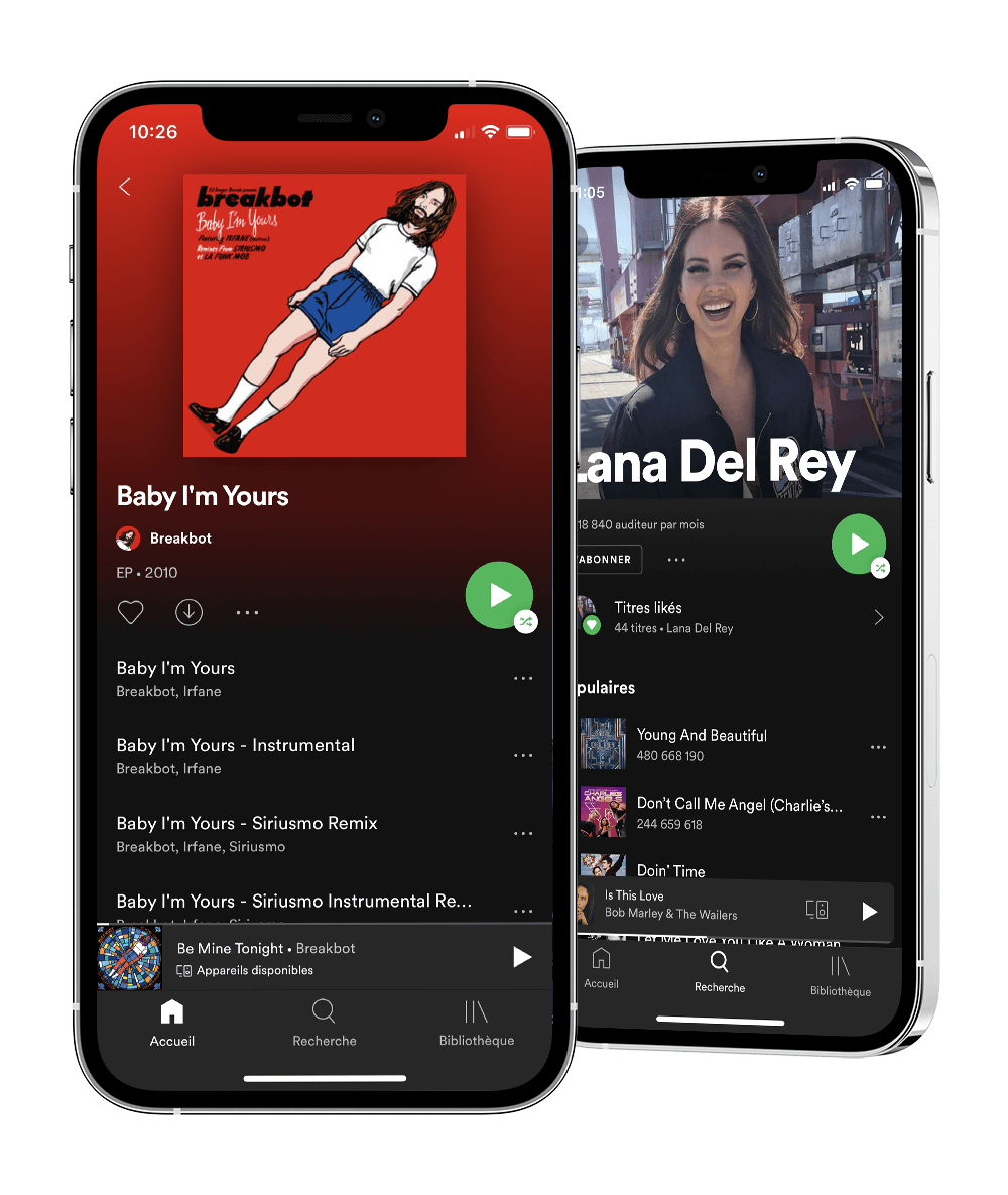 Spotify UI