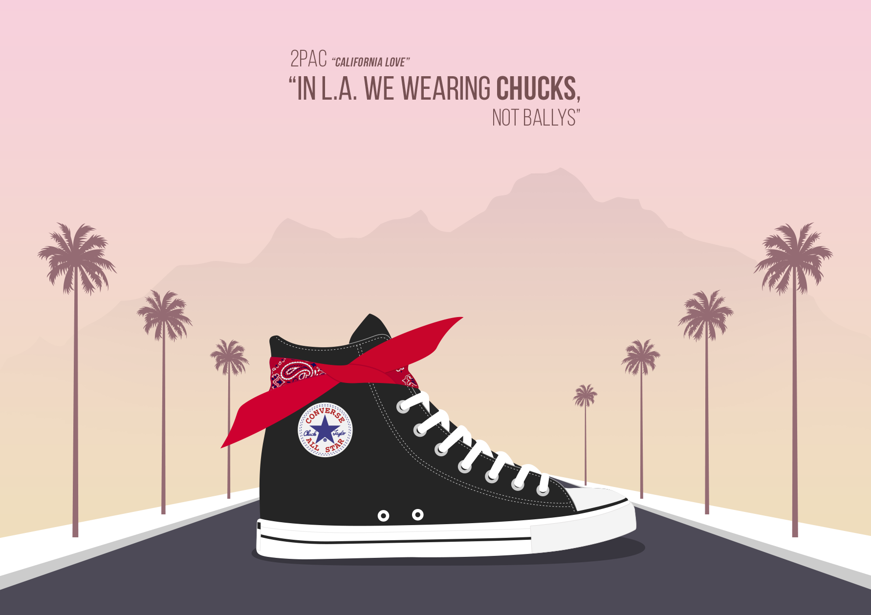 Tupac & Chuck Taylor